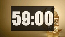 59 Minute Timer | Loud Alarm | Time call