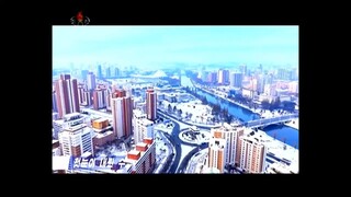 Primeira neve de Pyongyang