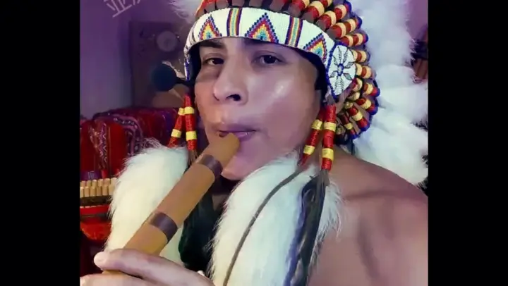 "El Cóndor Pasa" Played by an Indian Musician