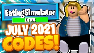 *JULY 2021* EATING SIMULATOR CODES - ALL NEW SECRET OP CODES! ROBLOX EATING SIMULATOR