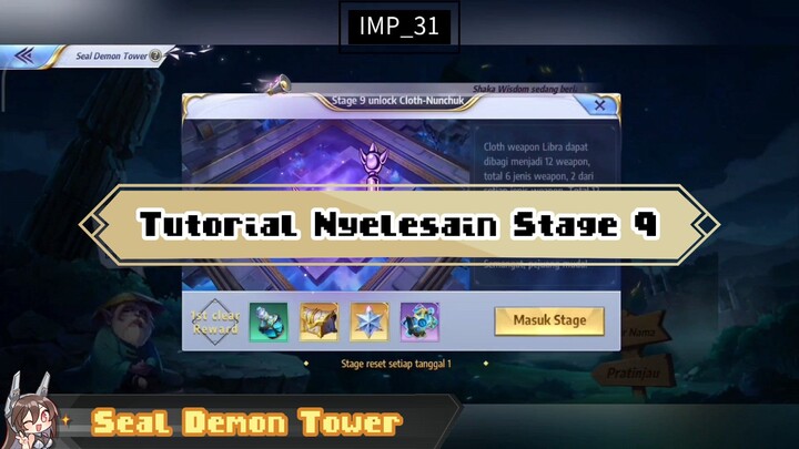 Seal demon Tower Stage 9 SSA