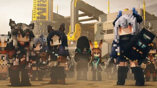 Game|Khi kết hợp "Arknights" với phong cách của "Minecraft"