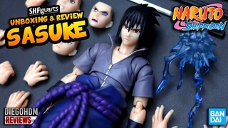 SASUKE Bandai SH Figuarts 3.0 Naruto Shippuden Unboxing e Review BR