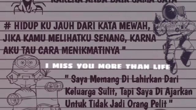 selalu tersenyum walaupun terluka