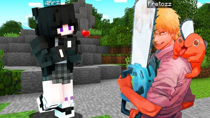 ช่วยน้อง!! แปลงร่างเป็น เดนจิและโปจิตะ เต็มคาราเบล มาช่วยน้องนานาแก้เหงา (มายคราฟ แกล้ง)