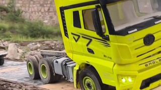 A remote-controlled car encountered a dying fish during transportation, so a rescue operation was la