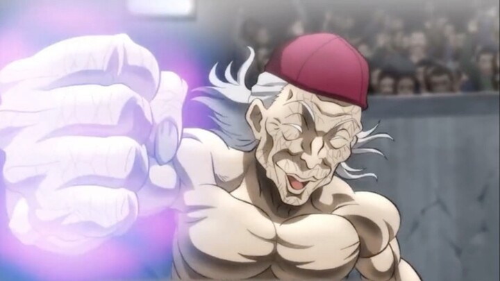 With one punch, he knocked Yujiro away, showing his powerful strength!