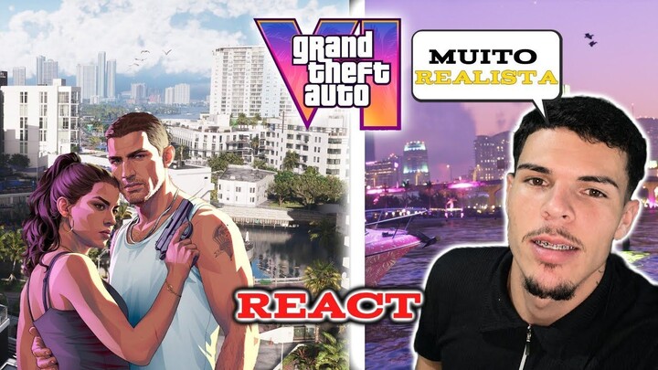 GTA 6| React Do Novo Trailer: um olhar estendido