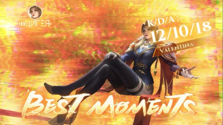 Best Moments | Valentina highlights | Mobile legends