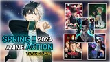 Anime Action Terbaru Yang Akan Tayang Bulan April Spring 2024