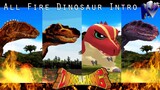 Dinosaur King All Dinosaurs Fire Arcade Game 恐竜キング D-Team VS Alpha Fortress
