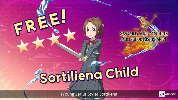 Tips Mendapatkan Sortiliena Child - Sword Art Online Alicization Rising Steel  #SAOARS