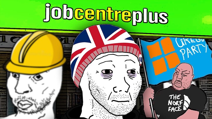 Inside the British Job Centre