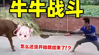 牛牛被挑衅了也是会战斗的！！！