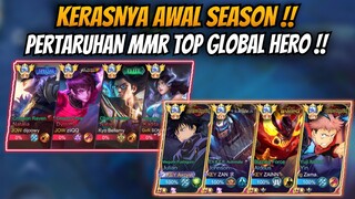 PERTARUHAN MMR TOP GLOBAL HERO !! PARTY TOP GLOBAL HERO VS PARTY TOP GLOBAL HERO !!