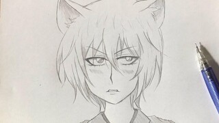 สอนวาดรูป โทโมเอะ Tomoe - จิ้งจอกเย็นชากับสาวซ่าจำเป็น ( Kamisama Kiss )