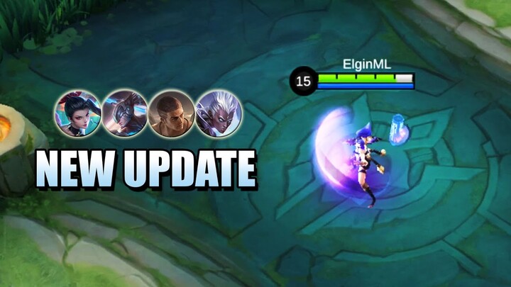 KNOCKBACK EFFECT, HANABI SHIELD, ALPHA BUFF - NEW UPDATE PATCH 1.7.54 MOBILE LEGENDS