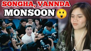 SONGHA, VANNDA - MONSOON (OFFICIAL MUSIC VIDEO) I REACTION VIDEO