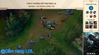 Top 5 vị tướng HỖ TRỢ độc lạ #lol