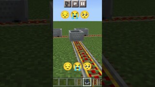 Minecraft 3 train accident 😔🥺😭 #shorts