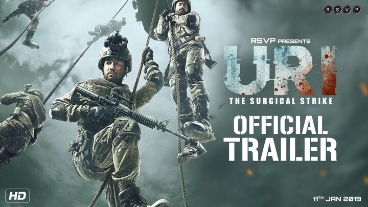 URI - Official Trailer - Vicky Kaushal, Yami Gautam, Paresh Rawal - Aditya Dhar
