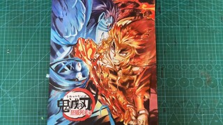 ท้าทายมือวาดโปสเตอร์รถไฟอนันต์Demon Slayerด้วยปากกามาร์ค