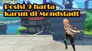 Posisi 9 harta karun di Mondstadt