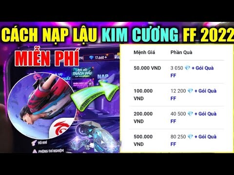 Cách nạp lậu kim cương free fire 2022