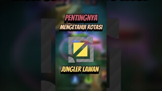 Pentingnya mengetahui rotasi jungler lawan #mlbb #mobilelegends #mlbbcreatorcamp