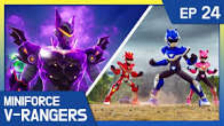 ❇️ [English dub.] [MiniForce V-Rangers] ❇️ EP24 – Bacchus Betrays Dr. Spark ❇️