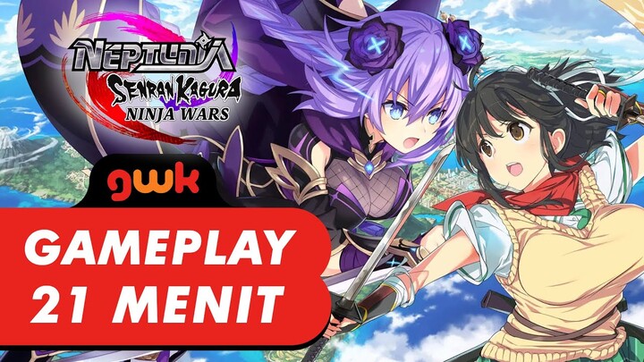 Neptunia x SENRAN KAGURA: Ninja Wars [PC] - 21 Menit Gameplay - GamerWK