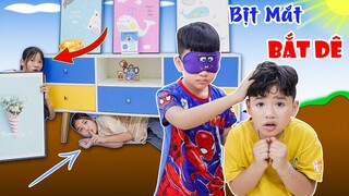 Trò Chơi Bịt Mắt Bắt Dê - Tuổi Thơ Vui Nhộn ♥ Min Min TV Minh Khoa