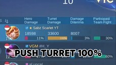 SUN PUSH TURRET 100% NO CLICKBAIT | SUN MONTAGE