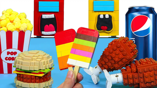 LEGO Food Challenge - แอนิเมชั่นหมู่ MUKBANG