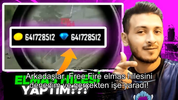 Free Fire Elmas Hilesi 2026 - Bedava Elmas Nasıl Alınır