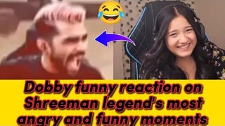 Dobby reaction on Shreeman legend's most funny moments|Dobby react on Shreeman  most angry video