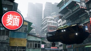 【Enscape】赛博朋克场景，模型拿去试试显卡！