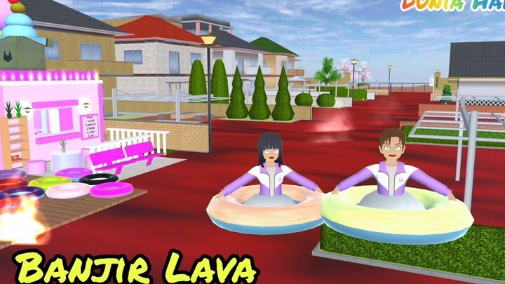 Yuta Mio Lava ถูกน้ำท่วมเมือง Cat Butler ขายยาง Anti Lava ถูกจับ ซากุระโรงเรียนจำลอง