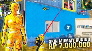 TOP UP RP 7.000.000 JUTA BELI SKIN MUMMY KUNING!  - PUBG MOBILE