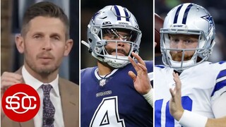 "If Rush plays well and Dak comeback and struggles, the pressure will be on" - Dan Orlovsky on ESPN