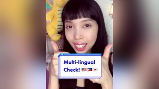 Multi-lingual check!! 🇺🇸🇵🇭🇯🇵 thank you for 19k, everyone. Nice to meet you all ❤️ multilingualcheck