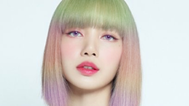 BLACKPINK  Lisa soft coloured hair