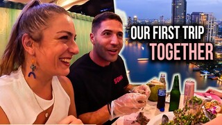 FIRST TIME traveling TOGETHER (I have been waiting for THIS!)