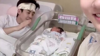 新年第一胎顺产8斤一两，产后父子平安！就是不下奶？产夫吃了啥？