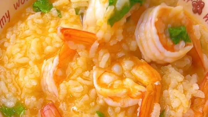 Trời lạnh rồi, chẳng có gì ấm lòng ấm dạ bằng bát cháo tôm tươi này