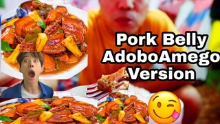 ADOBONG PORK BELLY COOKING IDEAS ALA JOHN TV AMEGO VERSION