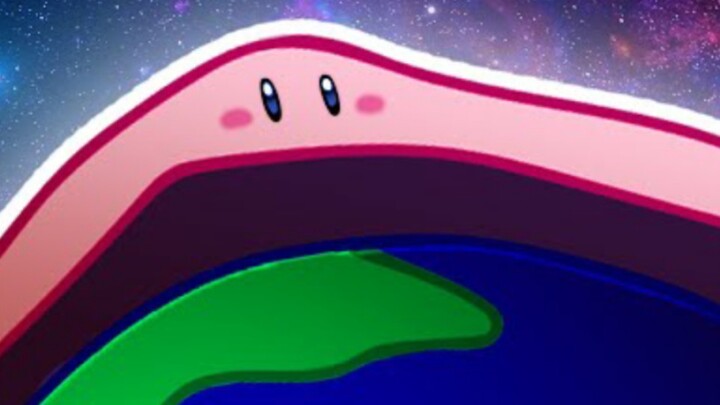 Kirby the Star: Devouring the Earth | Reprint: kirby mouthful modes the earth