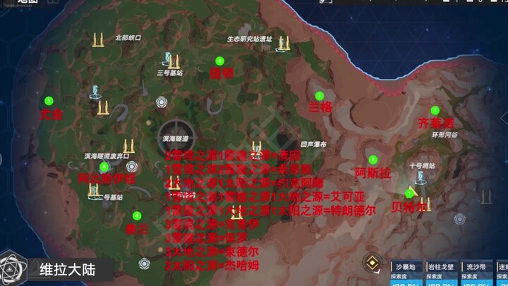 【幻塔】迷瘴沼泽清缴名单点位，蛋的清缴怪合成公式！