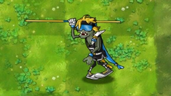 Plants vs. Zombies 398: Champion Pole Vault Zombie!