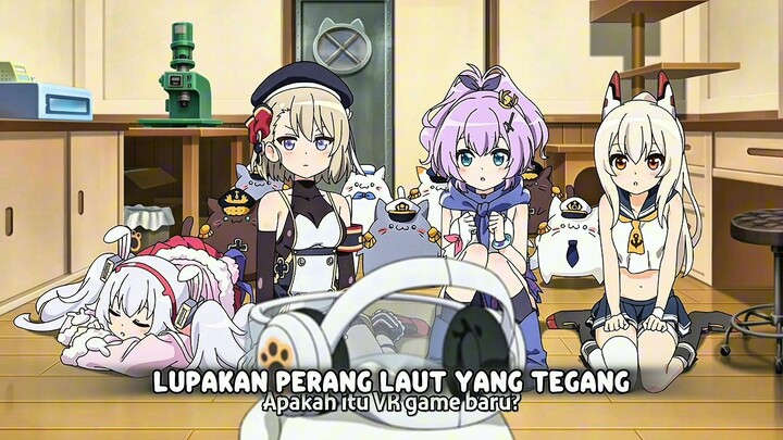 Nggak Bikin Tegang! Intip Keseruan Komedi Kapal Perang di Azur Lane: Slow Ahead! Season 2